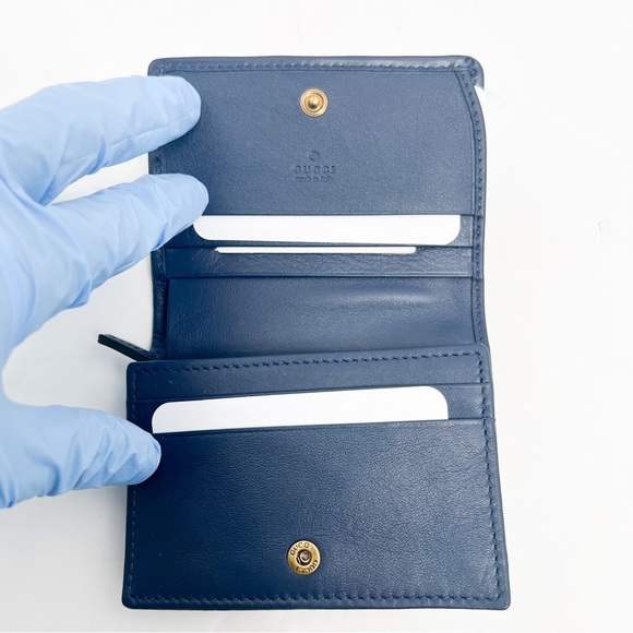 GUCCI Zumi Flora Compact Card Holder Flora Print Compact Wallet😳🔥🔥 - Picture 10 of 15